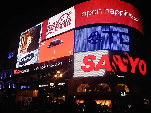 piccadilly circus, ads, alight, london, piccadilly circus, piccadilly circus, piccadilly circus, piccadilly circus, piccadilly circus, ads, ads. Programmatic advertising examples, taken apart