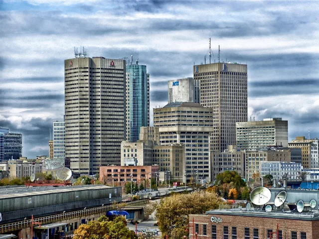 winnipeg, canada, cityscape, buildings, architecture, sky, clouds, city, cities, urban, hdr, fall, nature, autumn, outside. Winnipeg PPC budgets, tracking return on spend with tighter margins